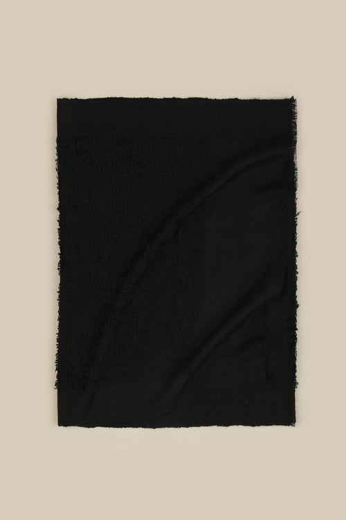 Thin Bouclé Scarf