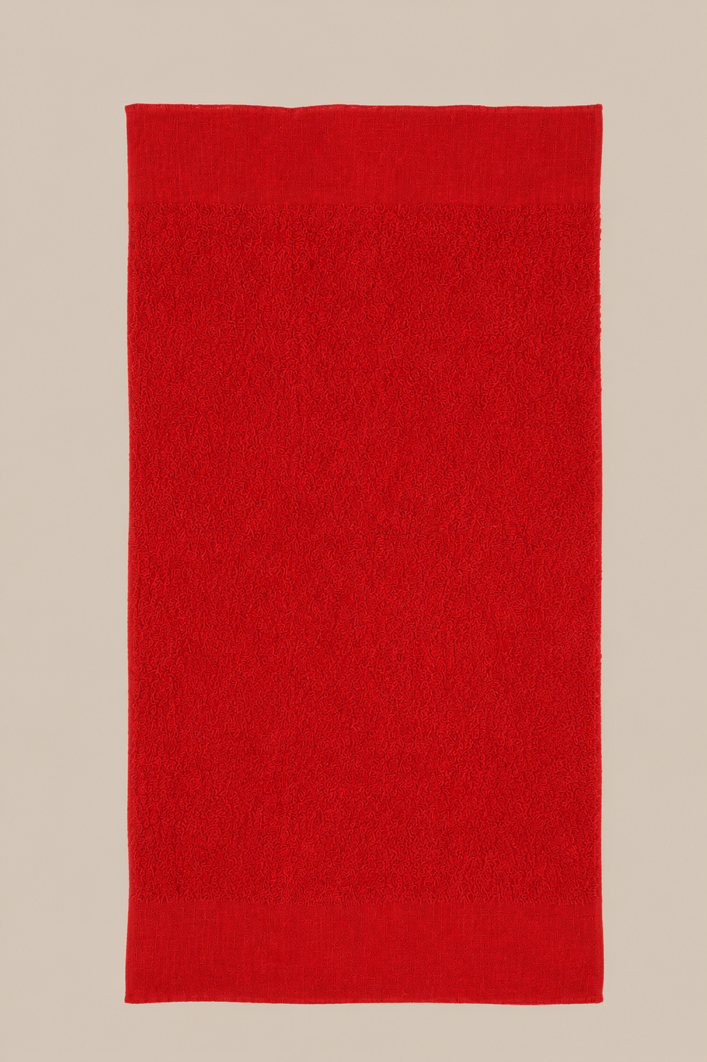 Bouclé Wrap Scarf in Vermillion - view 1